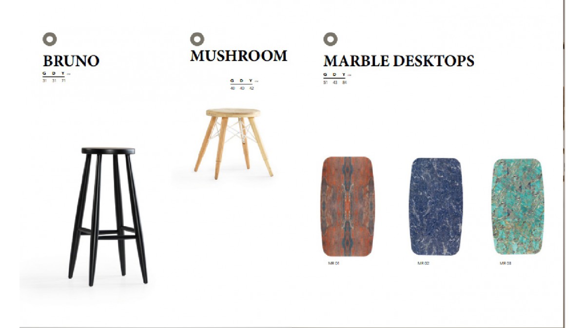 BRUNO   MUSHROOM    MARBLE